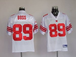 Jerseys Factory Cheap Giants #89 Kevin Boss Stitched White NFL J