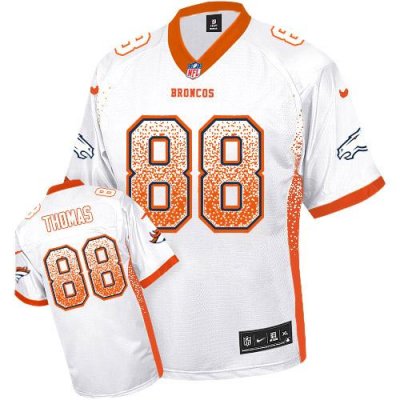 Jerseys Factory Cheap Nike Broncos #88 Demaryius Thomas White Me