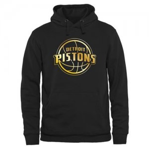 Jerseys Factory Cheap Detroit Pistons Gold Collection Pullover H