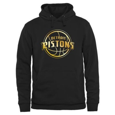 Jerseys Factory Cheap Detroit Pistons Gold Collection Pullover H