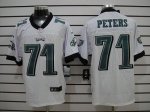 Jerseys Factory Cheap Nike Eagles #71 Jason Peters White Men's E