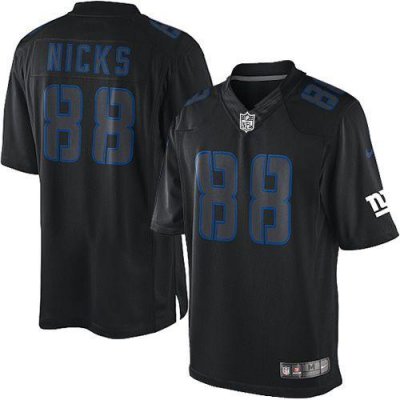 Jerseys Factory Cheap Nike Giants #88 Hakeem Nicks Black Men's E