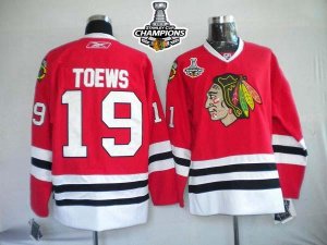 Jerseys Factory Cheap Blackhawks #19 Jonathan Toews Embroidered
