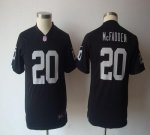 Jerseys Factory Cheap Nike Raiders #20 Darren McFadden Black Tea