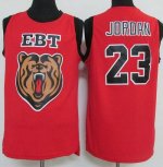 Jerseys Factory Cheap Bulls #23 Michael Jordan Red EBT High Scho
