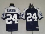 Jerseys Factory Cheap Cowboys #24 Marion Barber Blue Thanksgivin