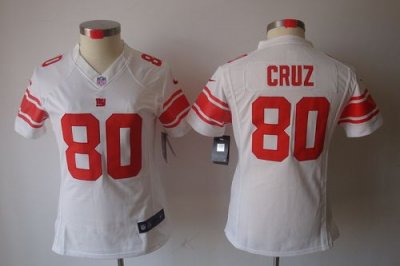 Jerseys Factory Cheap Nike Giants #80 Victor Cruz White Women's