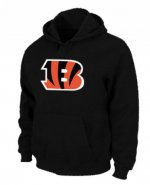 Jerseys Factory Cheap Cincinnati Bengals Logo Pullover Hoodie Bl