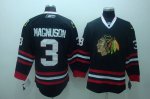 Jerseys Factory Cheap Blackhawks #3 Keith Magnuson Embroidered B