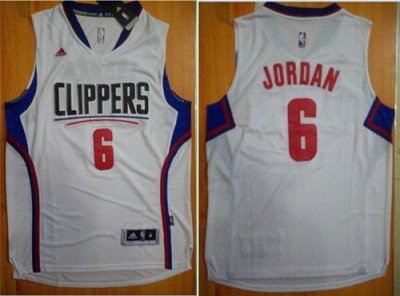 Jerseys Factory Cheap Revolution 30 Clippers #6 DeAndre Jordan W