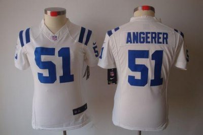 Jerseys Factory Cheap Nike Colts #51 Pat Angerer White Women's E