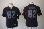Jerseys Factory Cheap Nike Ravens #82 Torrey Smith Black Impact