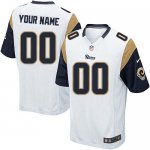 Jerseys Factory Cheap Nike St. Louis Rams Customized White Embro