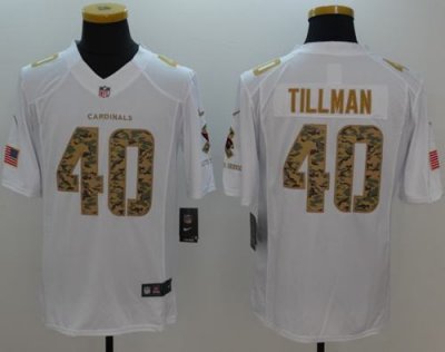 Jerseys Factory Cheap Nike Cardinals #40 Pat Tillman White Men's