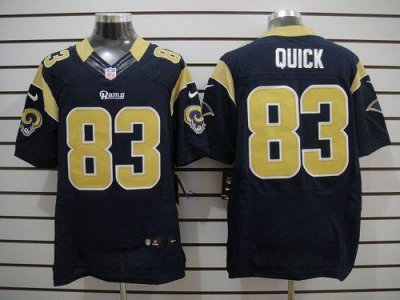 Jerseys Factory Cheap Nike Rams #83 Brian Quick Navy Blue Team C
