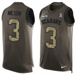 Jerseys Factory Cheap Nike Seahawks #3 Russell Wilson Green Men'