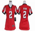 Jerseys Factory Cheap Nike Falcons #2 Matt Ryan Red Team Color W