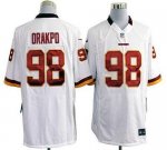 Jerseys Factory Cheap Nike Redskins #98 Brian Orakpo White Men's