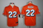 Jerseys Factory Cheap Nike Dolphins #22 Reggie Bush Orange Alter
