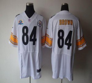 Jerseys Factory Cheap Nike Steelers #84 Antonio Brown White With
