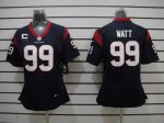 Jerseys Factory Cheap Nike Texans #99 J.J. Watt Navy Blue Team C