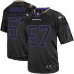 Jerseys Factory Cheap Nike Ravens #57 C.J. Mosley Lights Out Bla