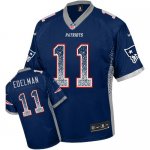 Jerseys Factory Cheap Nike Patriots #11 Julian Edelman Navy Blue