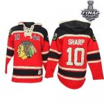 Jerseys Factory Cheap Blackhawks #10 Patrick Sharp Red Sawyer Ho