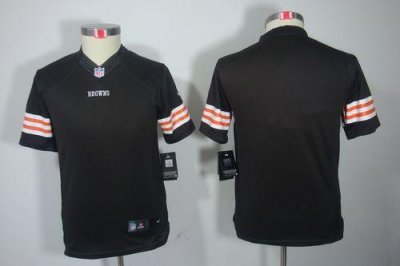 Jerseys Factory Cheap Nike Browns Blank Brown Team Color Youth E