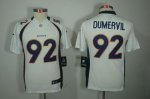 Jerseys Factory Cheap Nike Broncos #92 Elvis Dumervil White Yout
