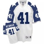 Jerseys Factory Cheap Cowboys #41 Terence Newman White Thanksgiv