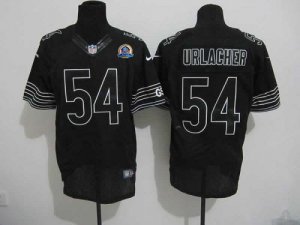 Jerseys Factory Cheap Nike Bears #54 Brian Urlacher Black Shadow