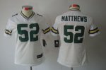 Jerseys Factory Cheap Nike Packers #52 Clay Matthews White Women