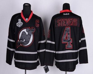 Jerseys Factory Cheap Devils #4 Scott Stevens Black Ice 2012 Sta