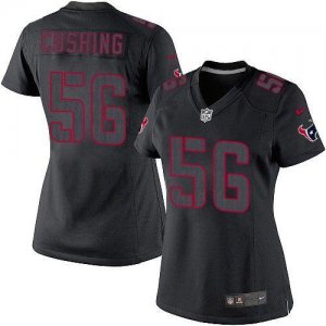 Jerseys Factory Cheap Nike Texans #56 Brian Cushing Black Impact