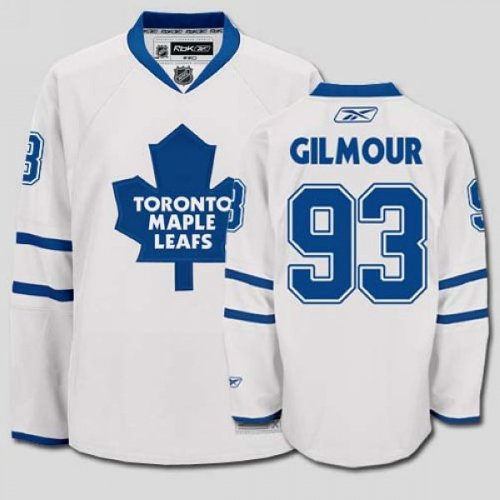 Jerseys Factory Cheap Maple Leafs #93 Doug Gilmour Embroidered W