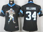 Jerseys Factory Cheap Nike Panthers #34 DeAngelo Williams Black