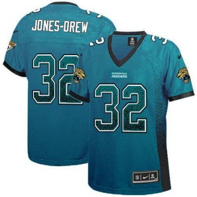 Jerseys Factory Cheap Nike Jaguars #32 Maurice Jones-Drew Teal G