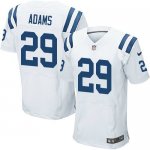 Jerseys Factory Cheap Nike Colts #29 Mike Adams White Men's Stit