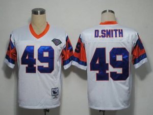 Jerseys Factory Cheap Mitchel and Ness Broncos #49 Dennis Smith