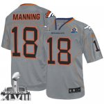 Jerseys Factory Cheap Nike Broncos #18 Peyton Manning Lights Out