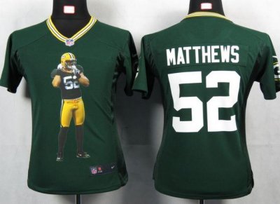 Jerseys Factory Cheap Nike Packers #52 Clay Matthews Green Team