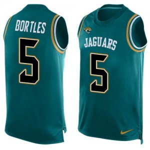 Jerseys Factory Cheap Nike Jaguars #5 Blake Bortles Teal Green T