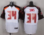 Jerseys Factory Cheap Nike Buccaneers #34 Charles Sims White Men