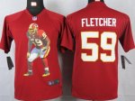 Jerseys Factory Cheap Nike Redskins #59 London Fletcher Burgundy