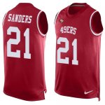 Jerseys Factory Cheap Nike 49ers #21 Deion Sanders Red Team Colo