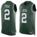 Jerseys Factory Cheap Nike Jets #2 Nick Folk Green Team Color Me