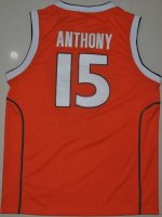 Jerseys Factory Cheap Orange #15 Carmelo Anthony Orange Basketba