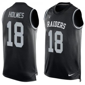 Jerseys Factory Cheap Nike Raiders #18 Andre Holmes Black Team C