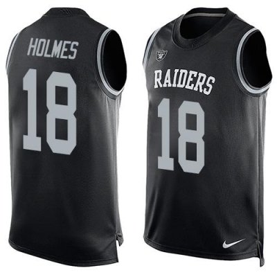 Jerseys Factory Cheap Nike Raiders #18 Andre Holmes Black Team C